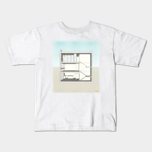 Hickory Cluster cross-section Kids T-Shirt